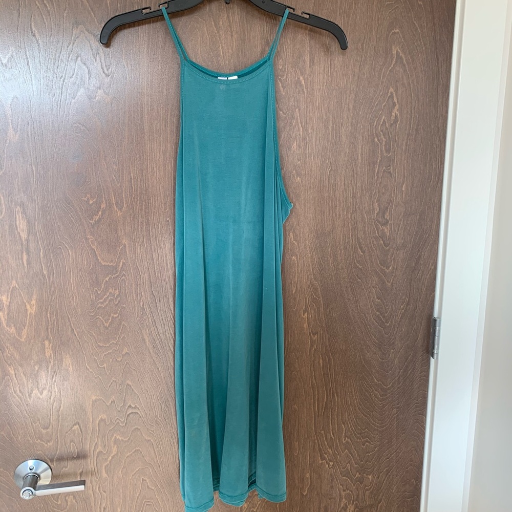 Teal dress